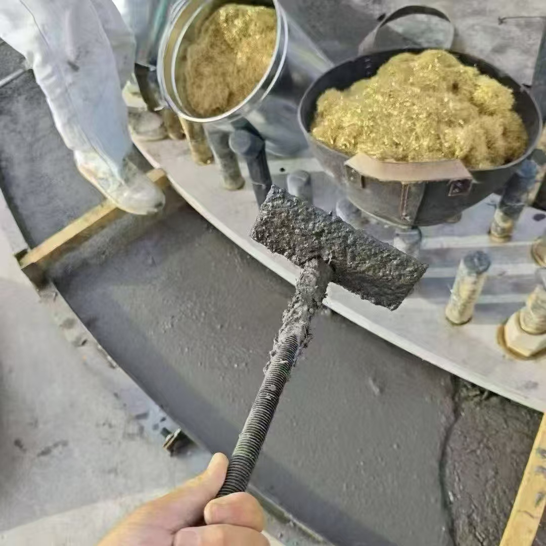 湘阴C120钢纤维高强无收灌浆料 轧机压缩机汽轮机发电机锻压设备底座灌浆材料